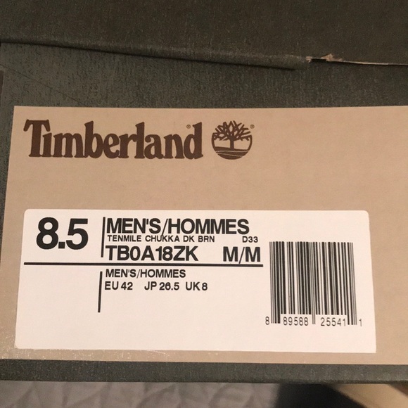 Timberland mens Hommes 8.5 only worn couple times